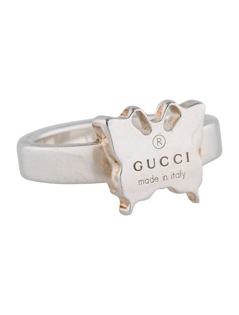 gucci butterlfy ring